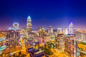 Stunning views of uptown charlotte *
